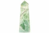 Polished, Green (Jade) Onyx Obelisk - Afghanistan #232322-1